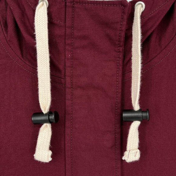 The North Face Shipler Full Zip Hoodie Womens Size Medium  Deep Garnet Red - Picture 9 of 16